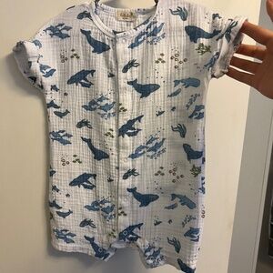 Tullabee muslin romper